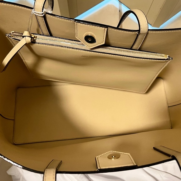 Jimmy Choo Snake Printed Tote Bag - Picture 6 of 7